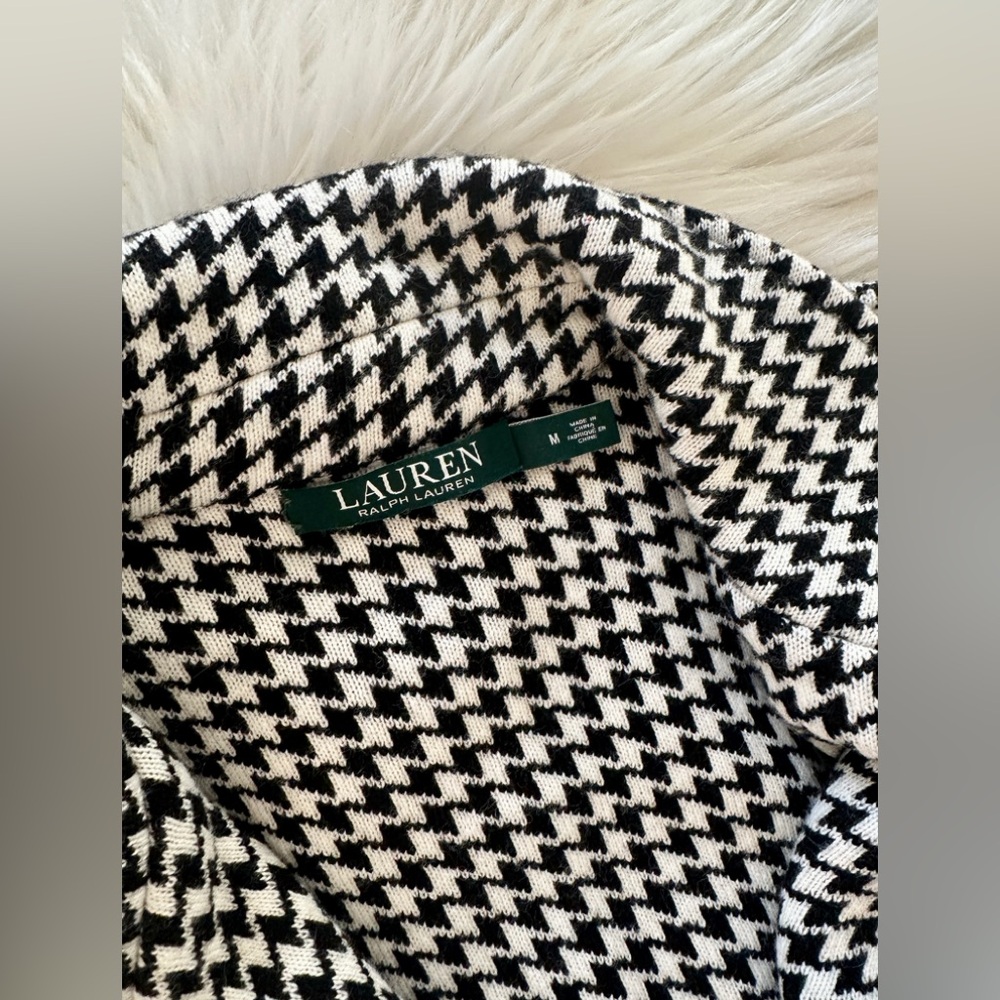 Chic Ralph Lauren Houndstooth Jacket - Picture 3 of 12